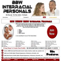 BBW Interracial Personals image